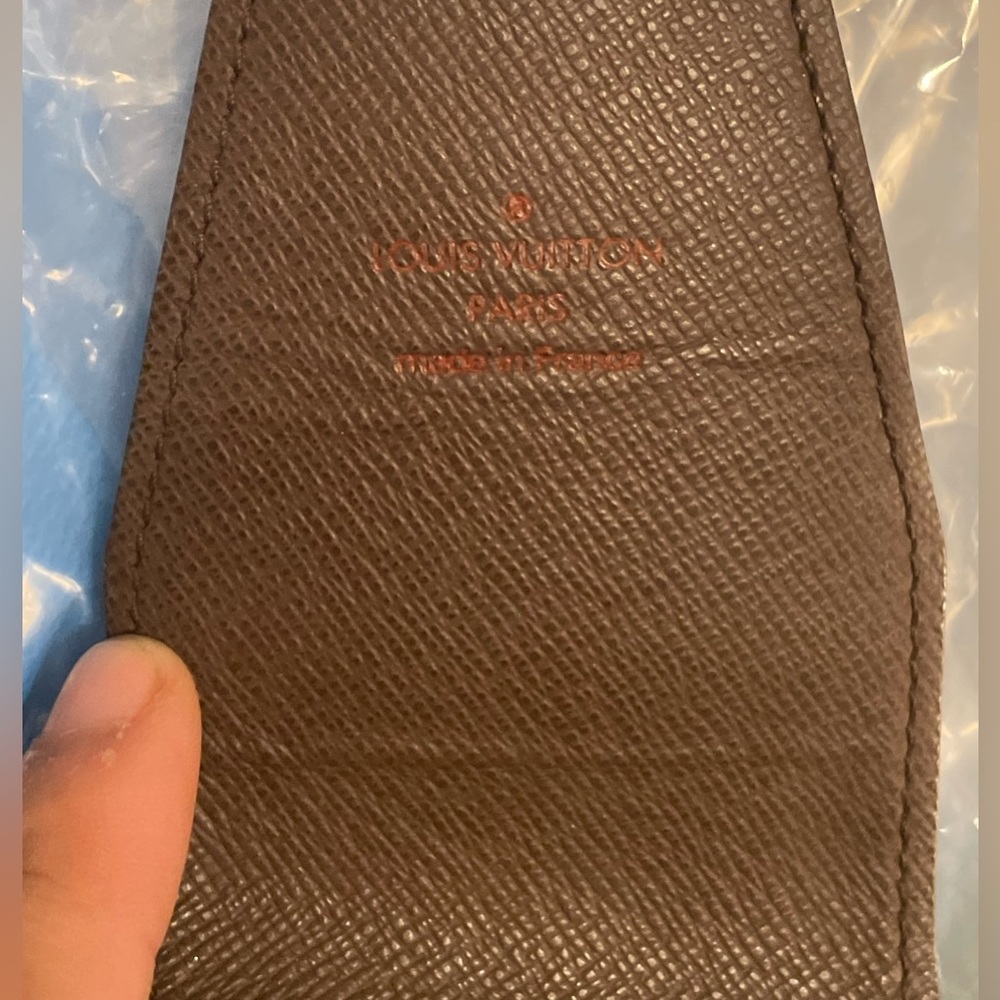 Louis Vuitton Canvas Damier Ebene Etui Cigarette Case - Excellent Condition - Picture 9 of 12